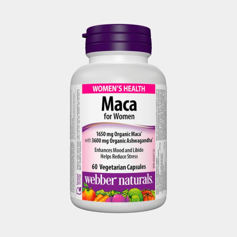 Maca pre ženy 1650 mg + Ashwagandha
