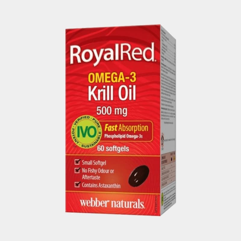 Omega-3 RoyalRed Krill Olej 500mg