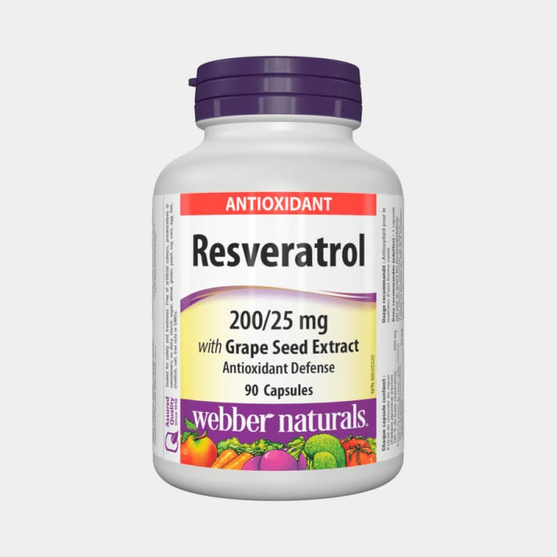 Resveratrol extrakt z hroznových jadierok