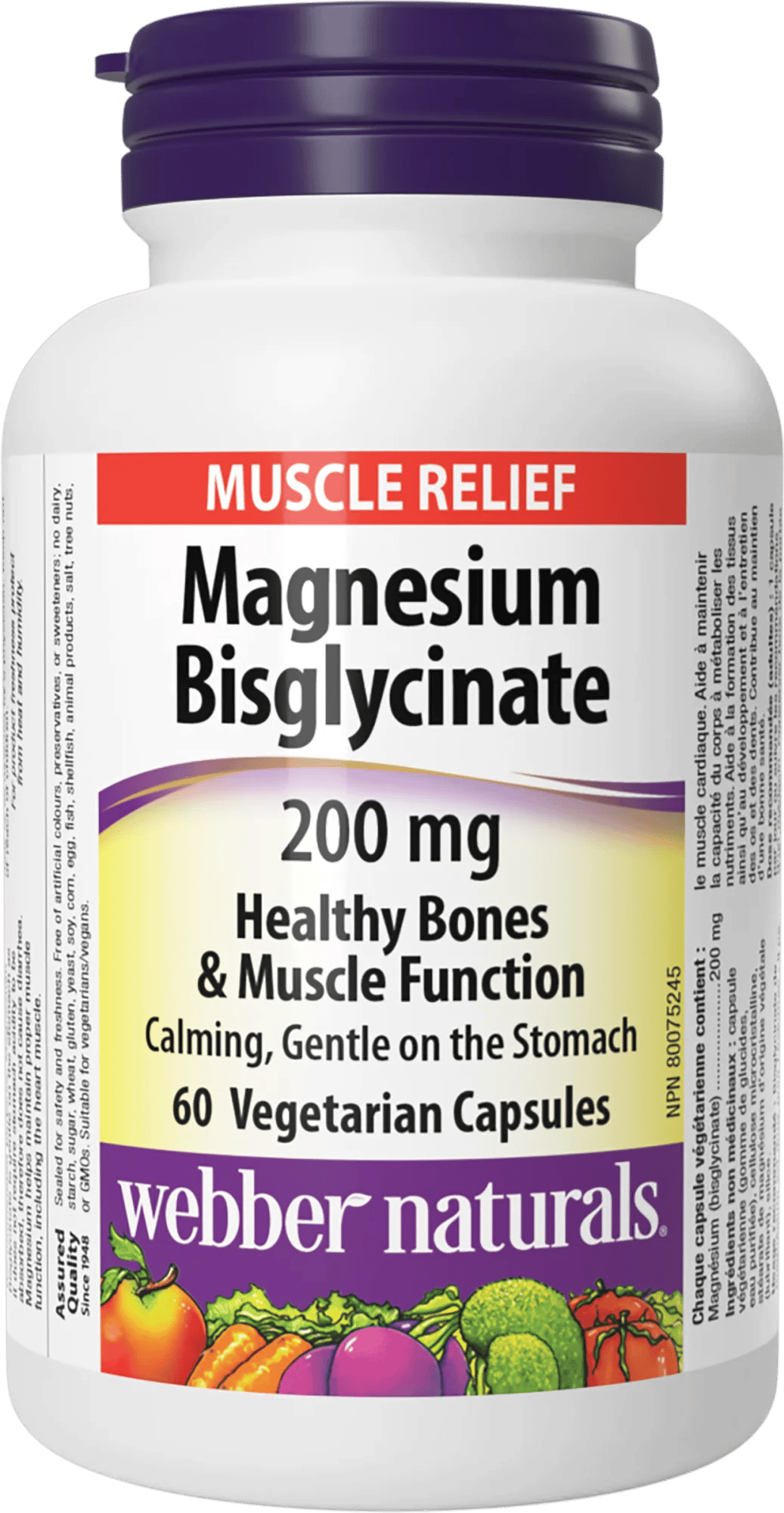 Horčík Bisglycinát 200 mg – obrázok 2