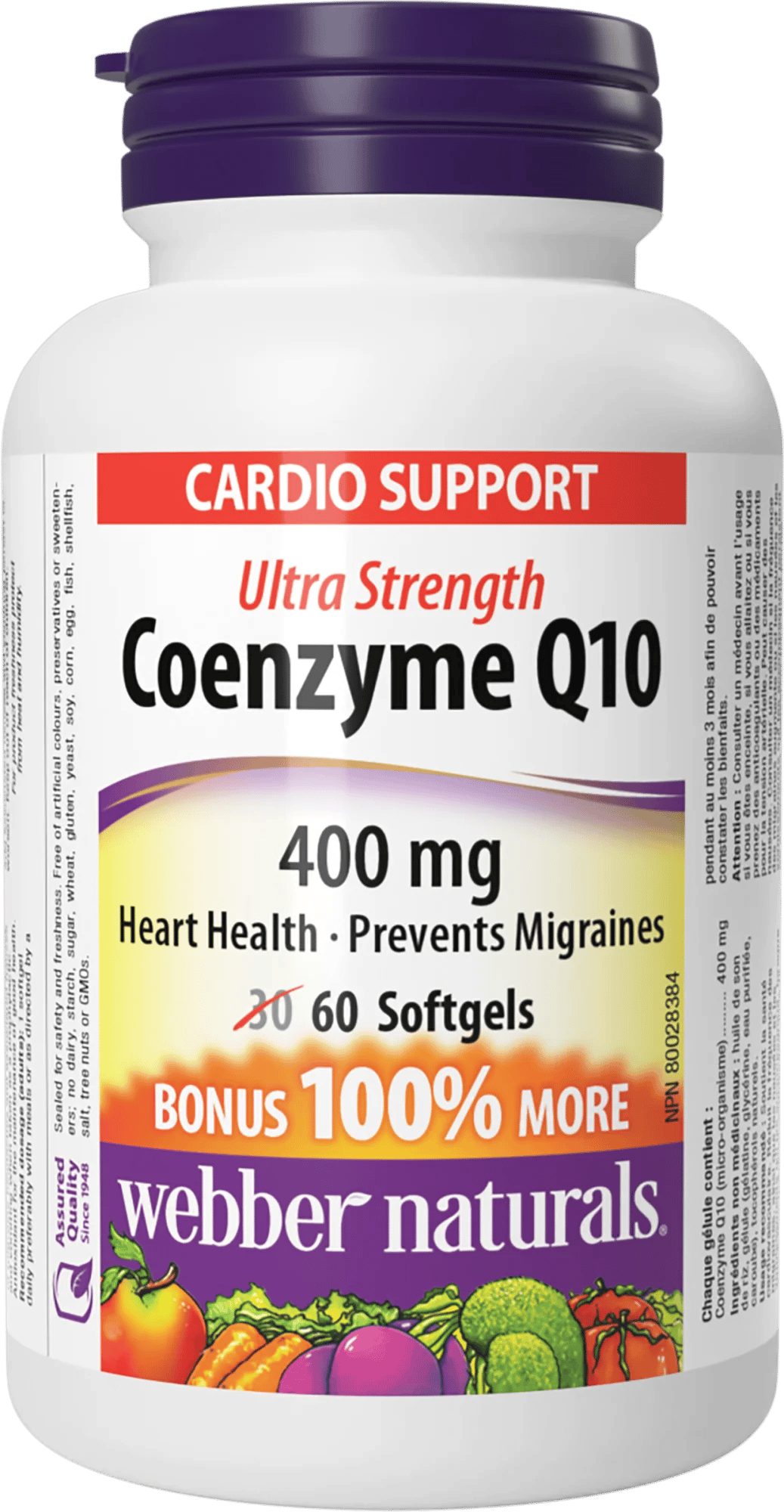 Koenzým Q10 400 mg BONUS – obrázok 2