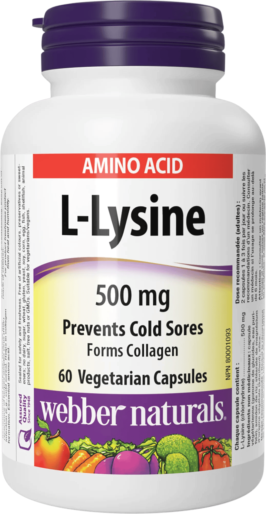 L-Lysine 500 mg – obrázok 2