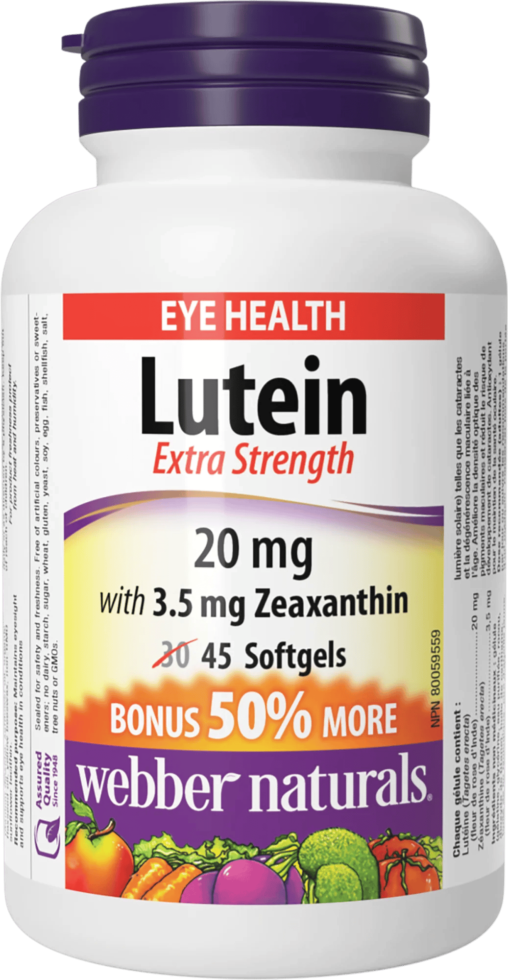 Luteín a Zeaxantín 20 mg – obrázok 2