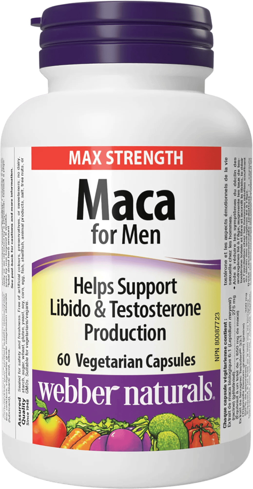 Maca pre mužov 1650 mg + senovka grécka – obrázok 2