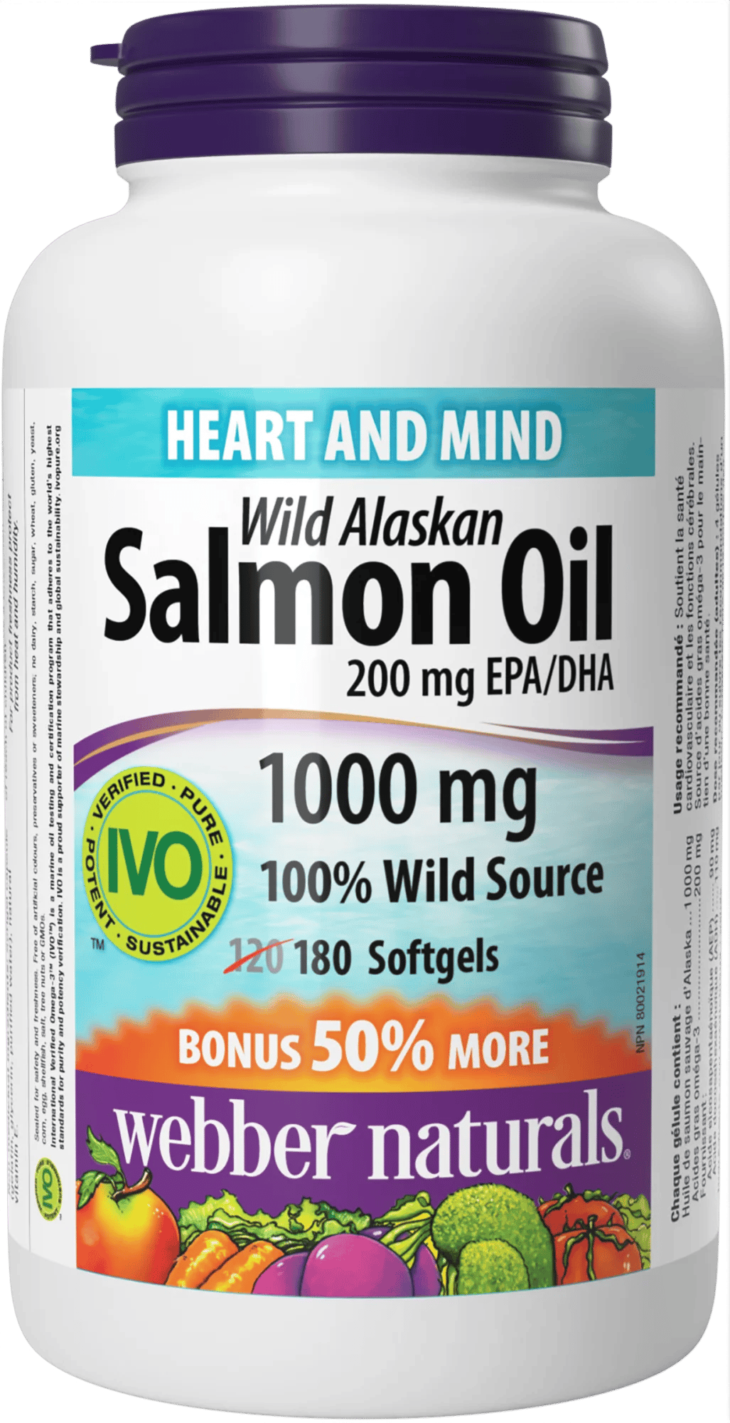 Omega-3 Lososový olej 1000 mg – obrázok 2