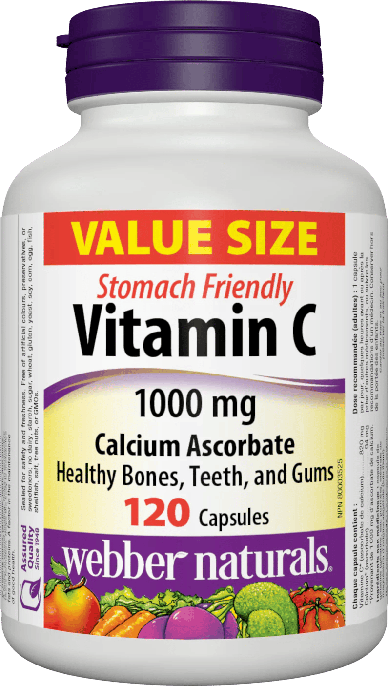 Vitamín C 1000 mg, Vápnik – obrázok 2