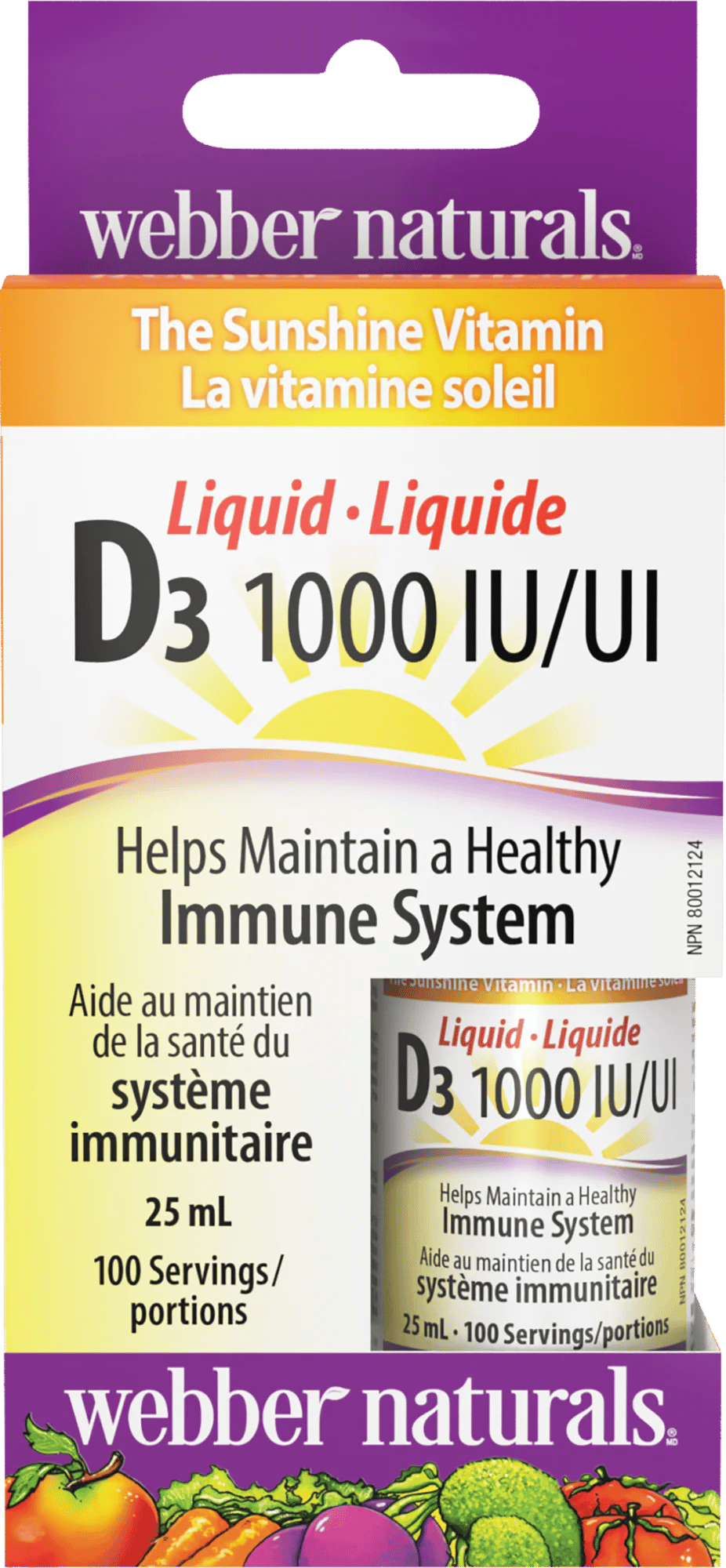 Vitamín D3 v tekutej forme 1000 IU – obrázok 2