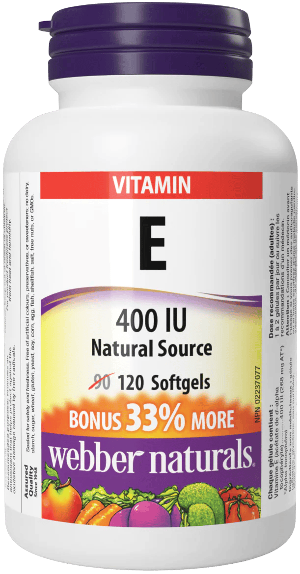 Vitamín E 400 IU Bonus – obrázok 2