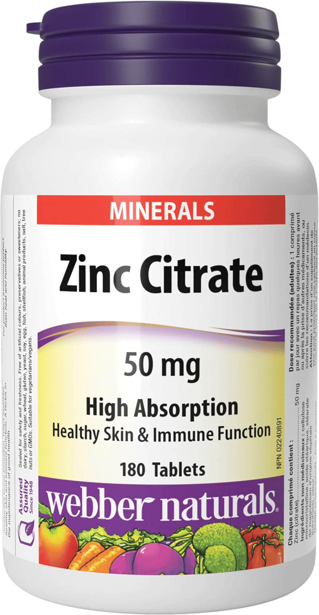 Zinok 50 mg Citrát – obrázok 2