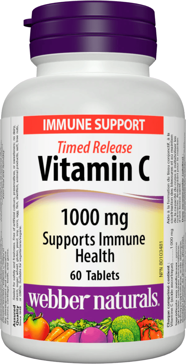 Vitamín C 1000 mg (časovaný) 60 tbl – obrázok 2