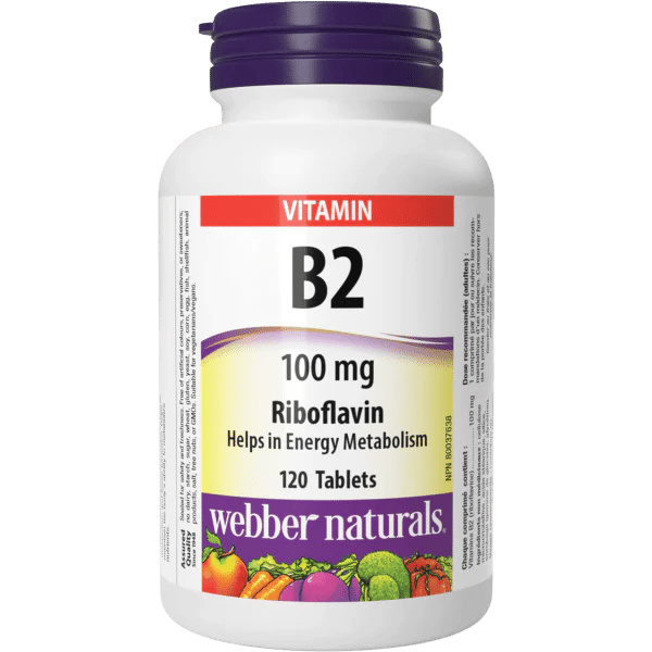 Vitamín B2 100 mg – obrázok 2