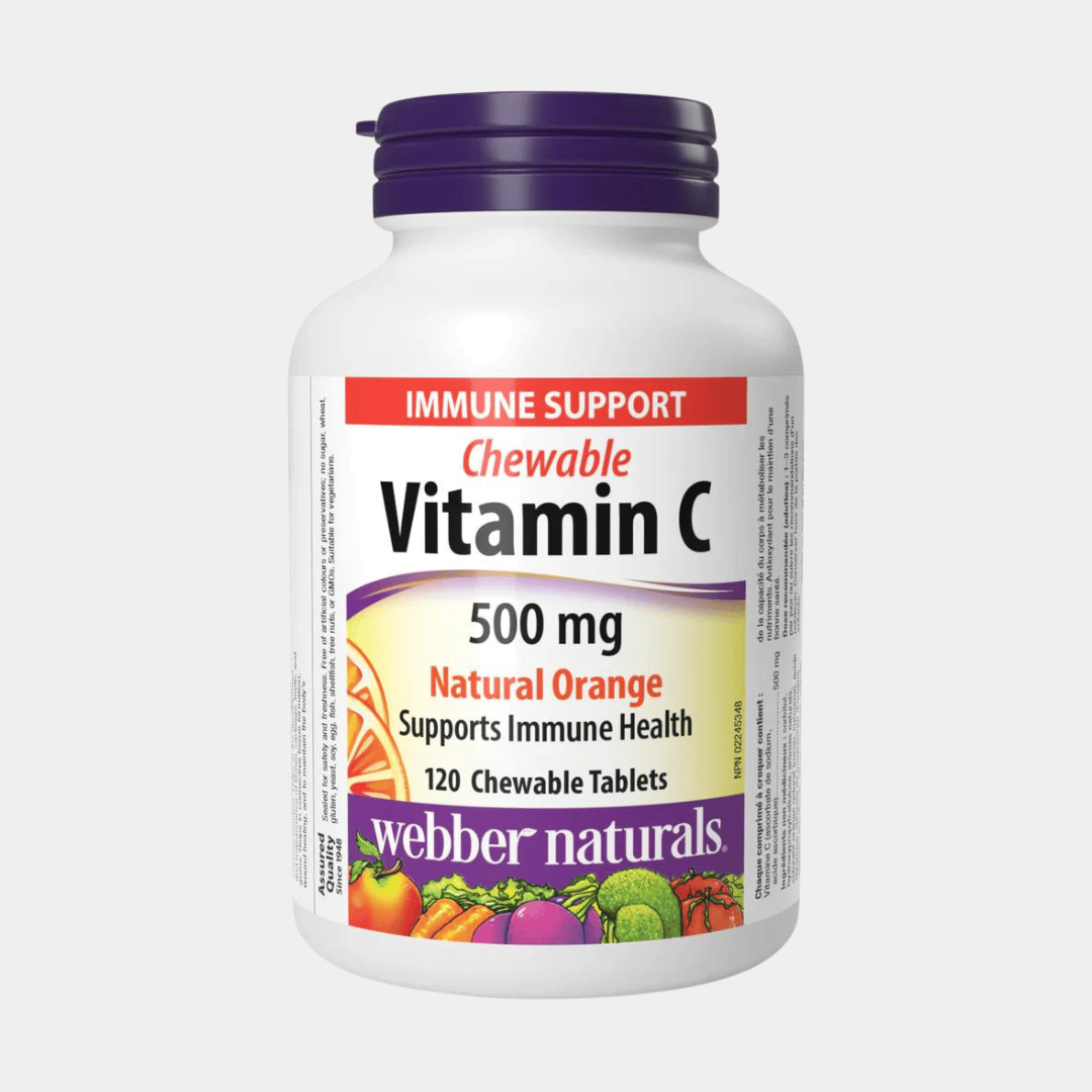 Vitamín C 500 mg natural orange, cmúľacie