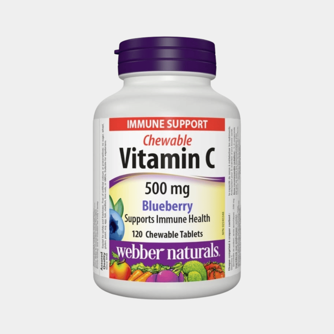 Vitamín C 500 mg čučoriedka, cmúľacie