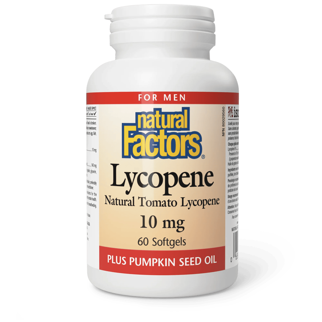 Lycopene 10 mg - Natural Factors – obrázok 2