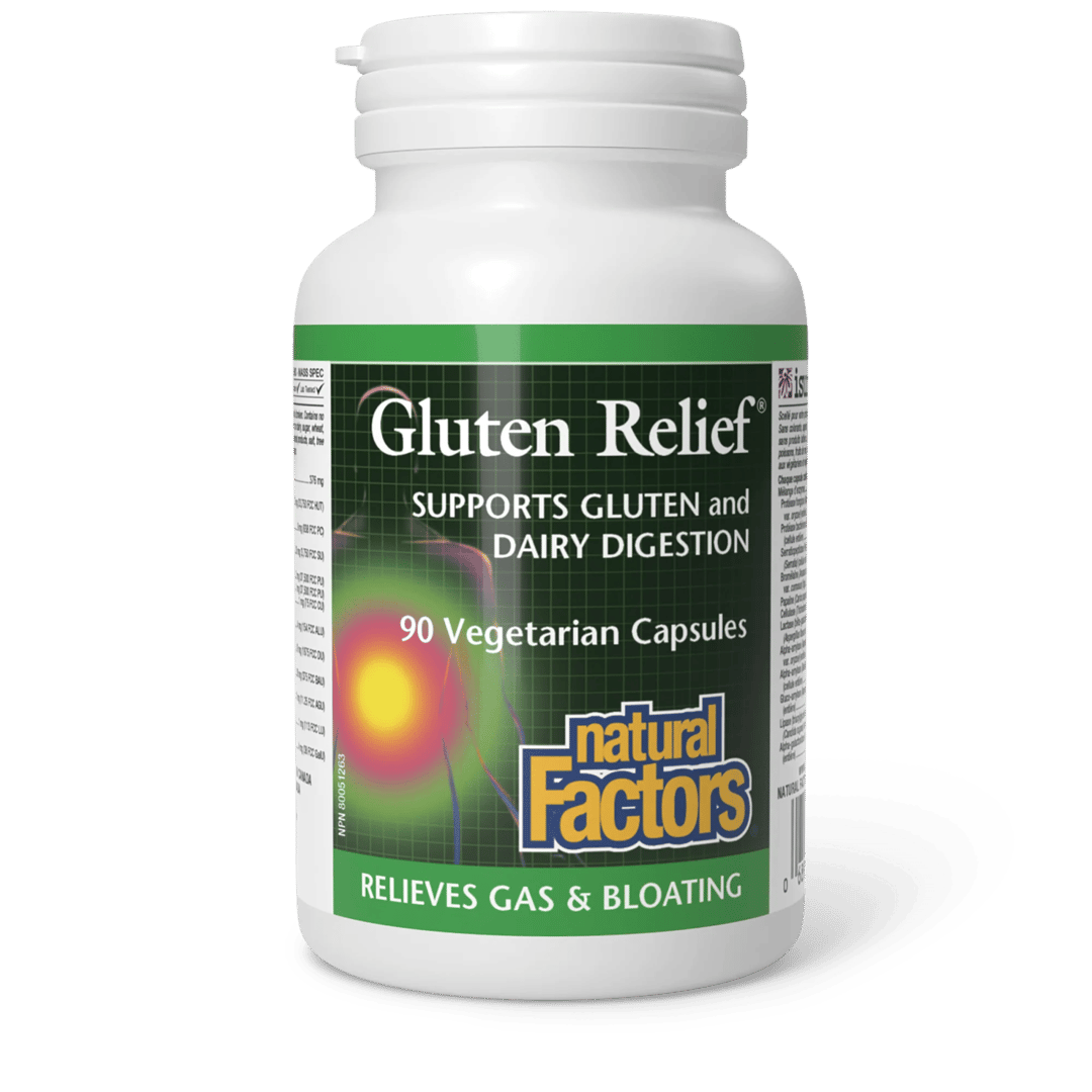 Gluten Relief – podpora trávenia lepku a laktózy - Natural Factors – obrázok 2