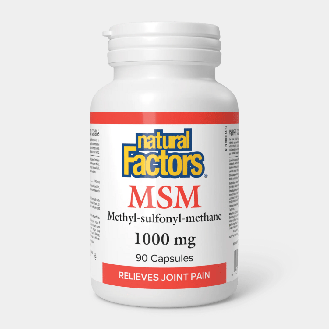 MSM 1000 mg (methyl-sulfonyl-methane) - Natural Factors