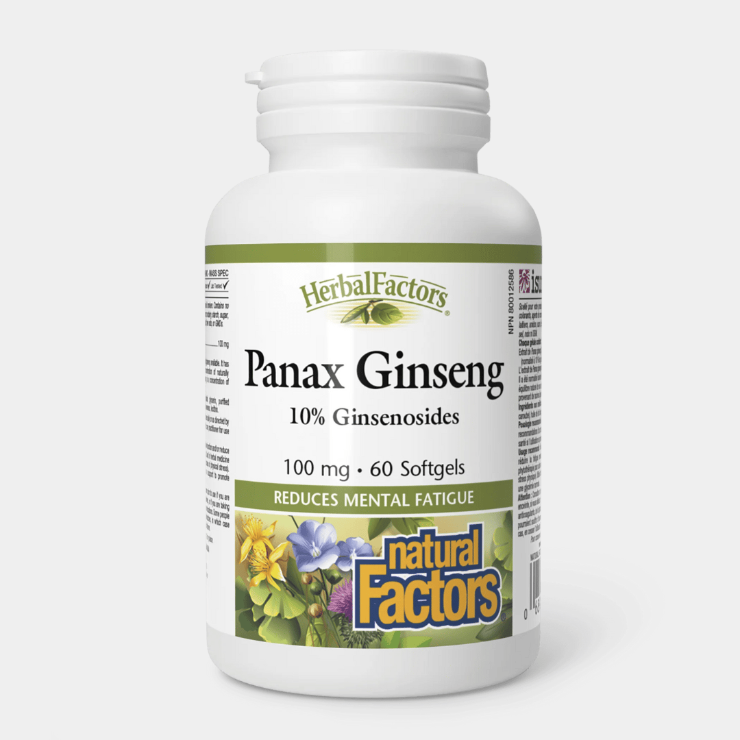 Panax ženšen 100 mg - Natural Factors