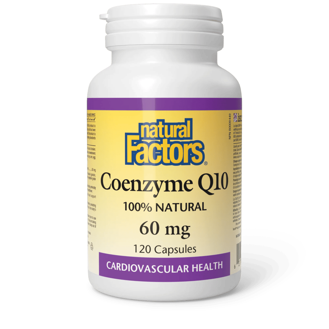 Koenzým Q10 60 mg - Natural Factors – obrázok 2
