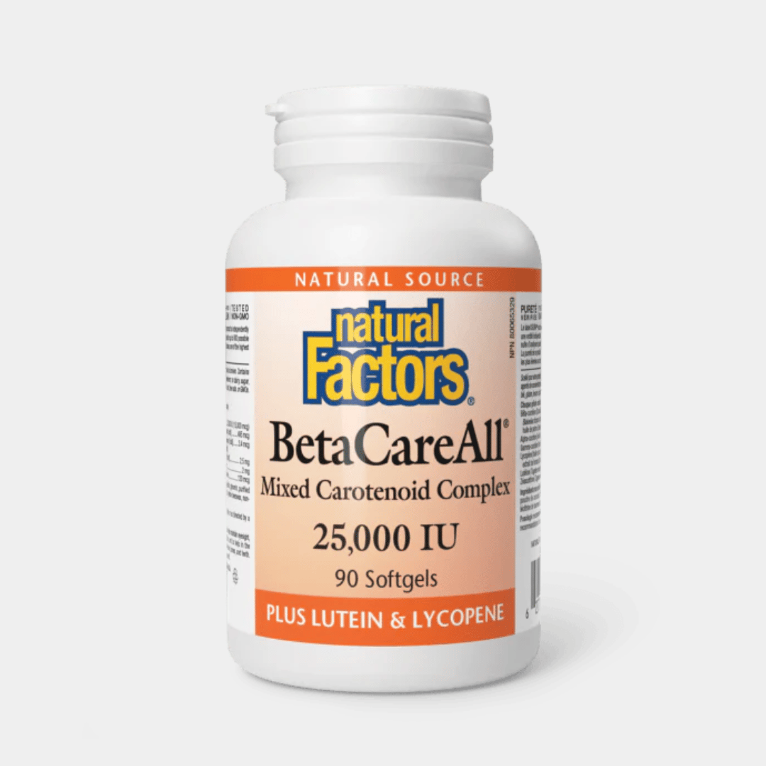 BetaCareAll® Komplex pre oči, pleť a imunitu - Natural Factors